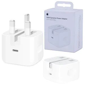 شارژر 40 وات اپل Apple اصل APPLE 40W With 60W Max A3365 Wall Charger