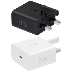 شارژر دیواری 3 پین سامسونگ مدل EP-T2510 Vietnam توان 25 وات SUMSUNG 25W WALL Adapter