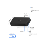 پاوربانک شیائومی مدل PB200LZM ظرفیت 20,000 میلی‌آمپر با توان خروجی 18W (Fast Charge) گلوبال - تصویر 4