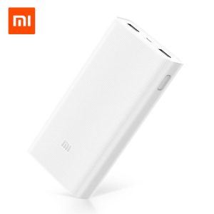 پاوربانک گلوبال شیائومی مدل PLM18ZM ظرفیت 20,000 میلی‌آمپر با توان 18W (فست‌شارژ) - دارای ۳ خروجی و ورودی دوگانه